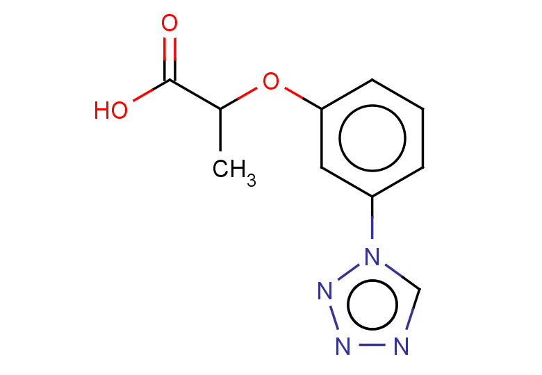 2-[3-(1H-1,2,3,4-tetrazol-1-yl)phenoxy]propanoic acid