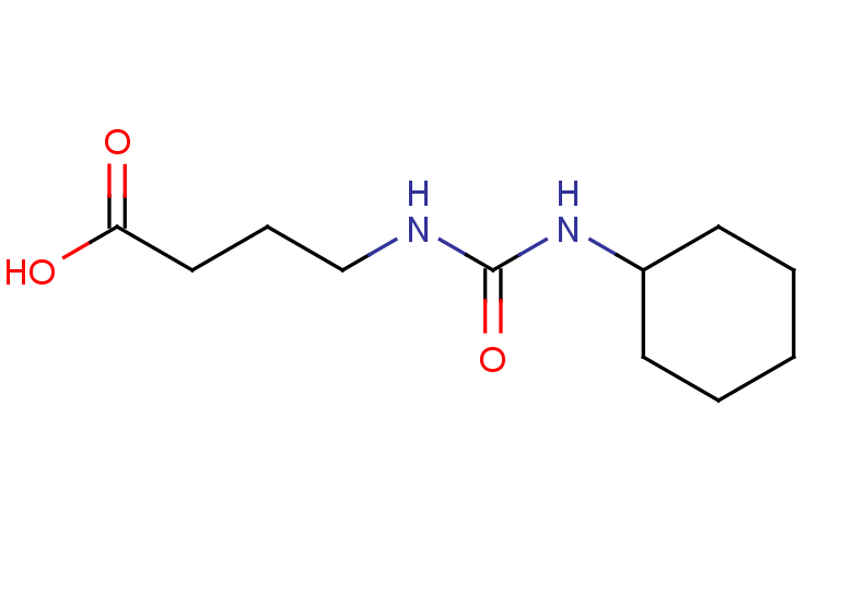 4-[(cyclohexylcarbamoyl)amino]butanoic acid