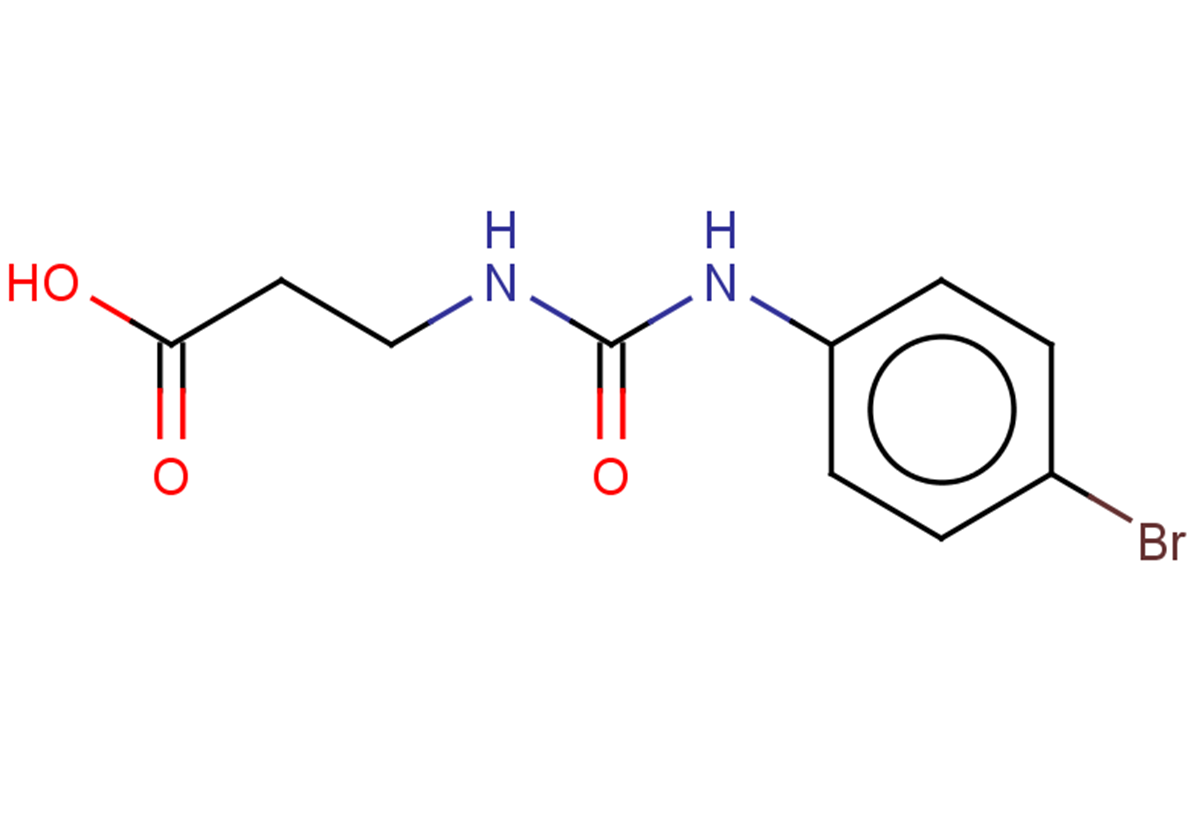 3-{[(4-bromophenyl)carbamoyl]amino}propanoic acid