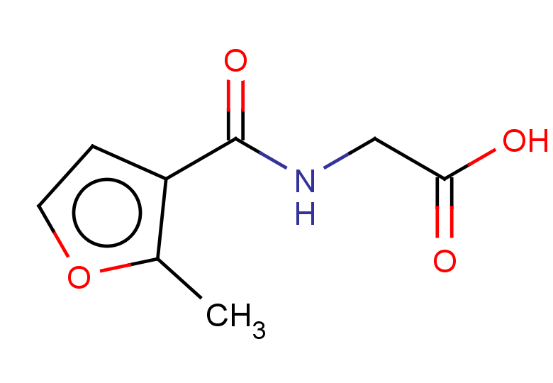 2-[(2-methylfuran-3-yl)formamido]acetic acid