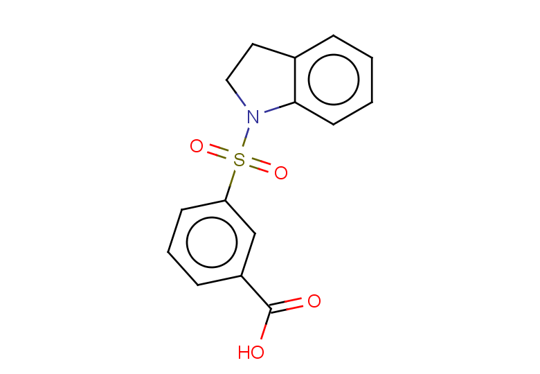 3-(2,3-dihydro-1H-indole-1-sulfonyl)benzoic acid