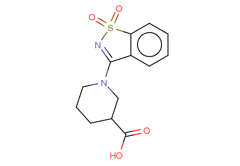 1-(1,1-dioxo-1lambda6,2-benzothiazol-3-yl)piperidine-3-carboxylic acid