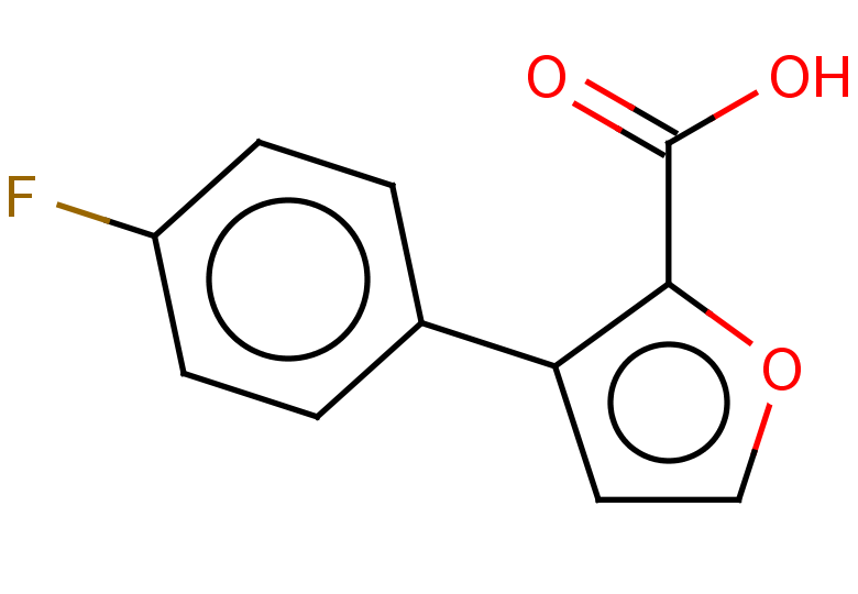 3-(4-fluorophenyl)furan-2-carboxylic acid