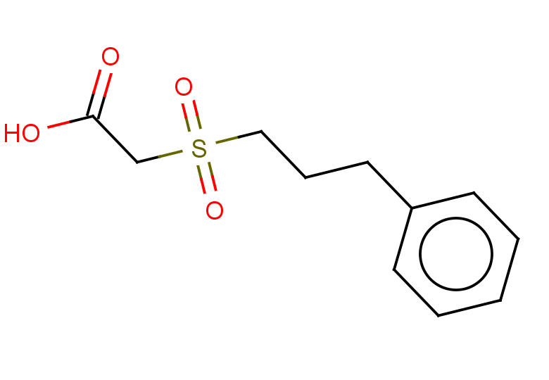 2-(3-phenylpropanesulfonyl)acetic acid