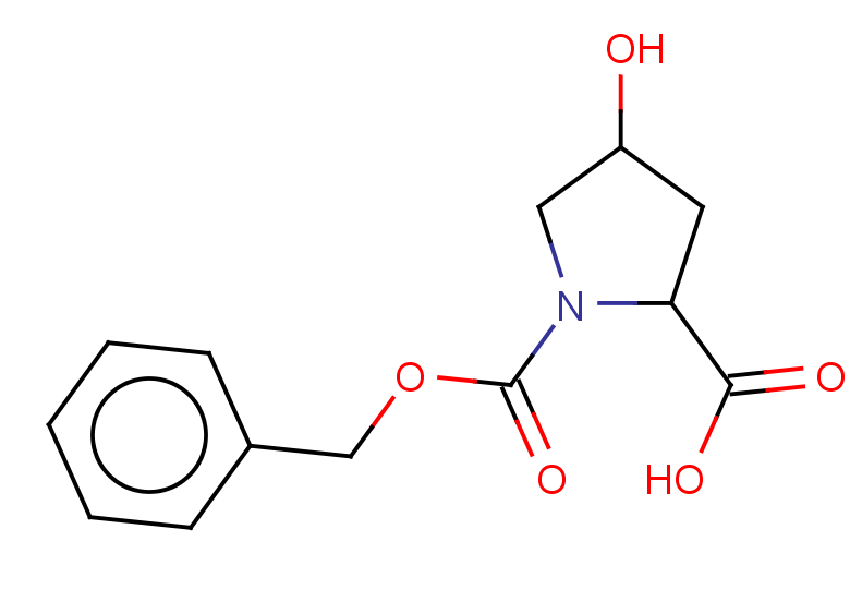 1-[(benzyloxy)carbonyl]-4-hydroxypyrrolidine-2-carboxylic acid