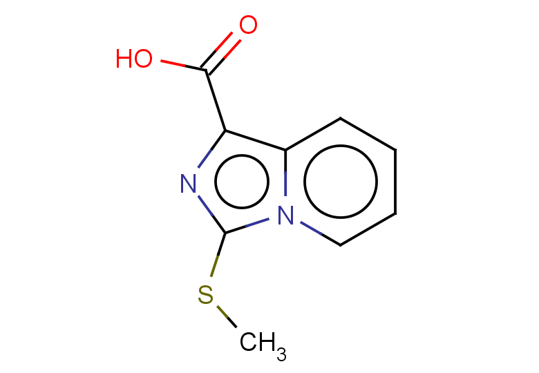 3-(methylsulfanyl)imidazo[1,5-a]pyridine-1-carboxylic acid