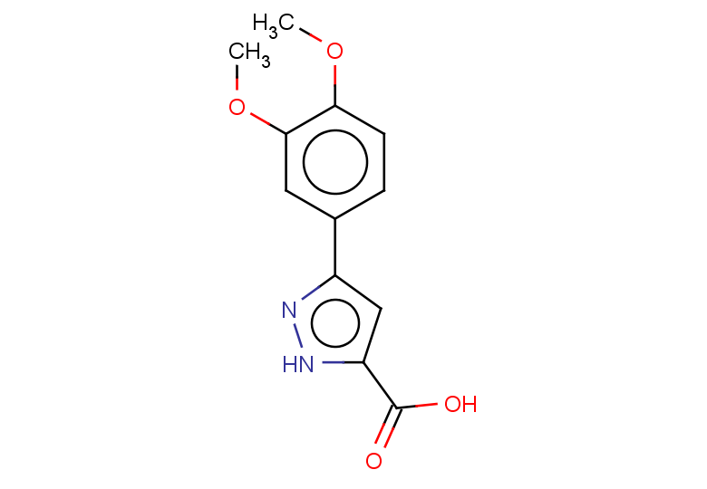 3-(3,4-dimethoxyphenyl)-1H-pyrazole-5-carboxylic acid