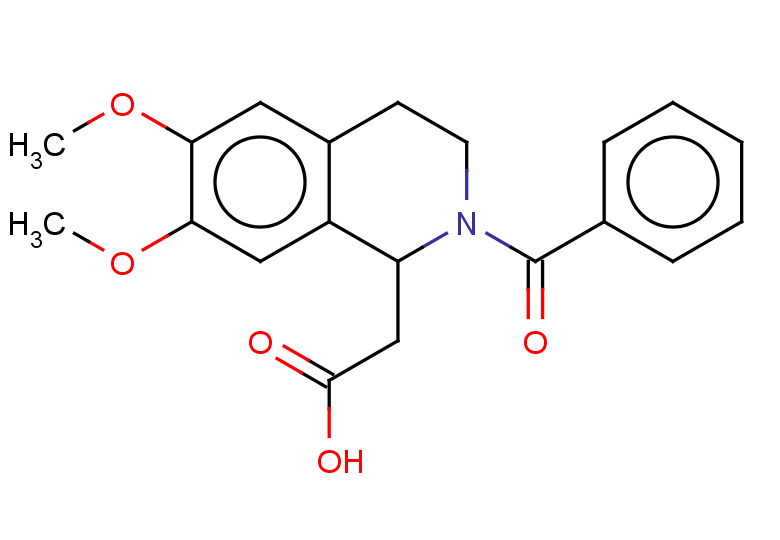 2-(2-benzoyl-6,7-dimethoxy-1,2,3,4-tetrahydroisoquinolin-1-yl)acetic acid
