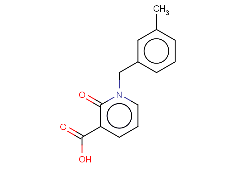 1-[(3-methylphenyl)methyl]-2-oxo-1,2-dihydropyridine-3-carboxylic acid