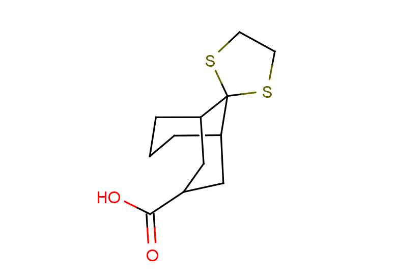 spiro[bicyclo[3.3.1]nonane-9,2'-[1,3]dithiolane]-7-carboxylic acid