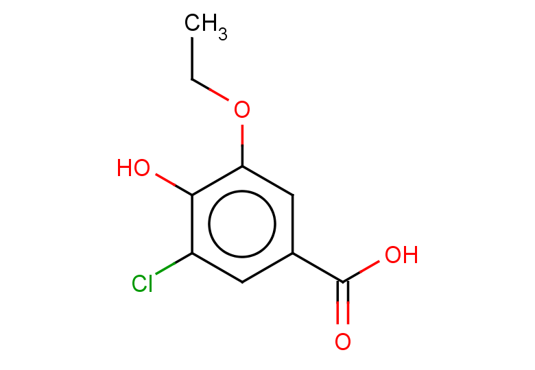 3-chloro-5-ethoxy-4-hydroxybenzoic acid