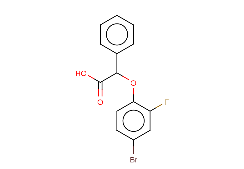 2-(4-bromo-2-fluorophenoxy)-2-phenylacetic acid