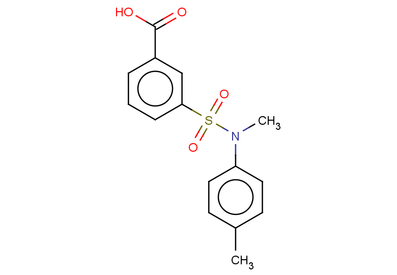 3-[methyl(4-methylphenyl)sulfamoyl]benzoic acid