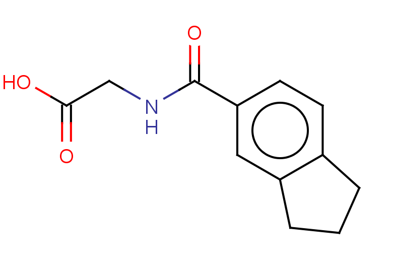 2-(2,3-dihydro-1H-inden-5-ylformamido)acetic acid