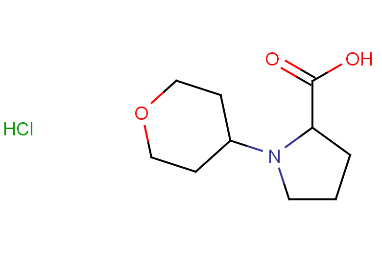 1-(oxan-4-yl)pyrrolidine-2-carboxylic acid hydrochloride