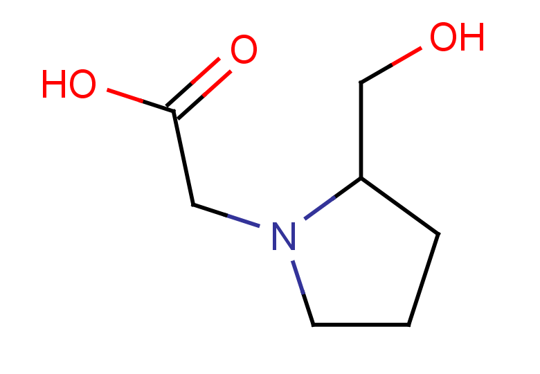 2-[2-(hydroxymethyl)pyrrolidin-1-yl]acetic acid