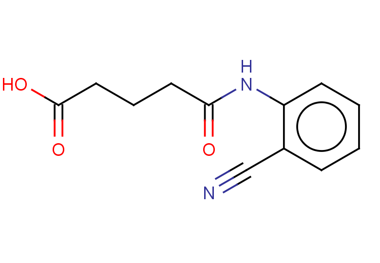 4-[(2-cyanophenyl)carbamoyl]butanoic acid