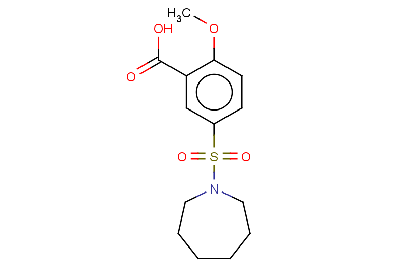 5-(azepane-1-sulfonyl)-2-methoxybenzoic acid