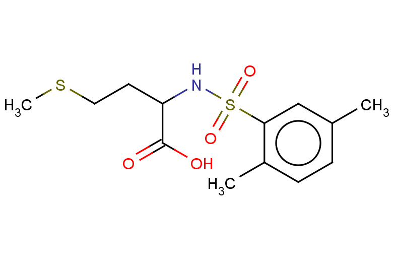 2-(2,5-dimethylbenzenesulfonamido)-4-(methylsulfanyl)butanoic acid