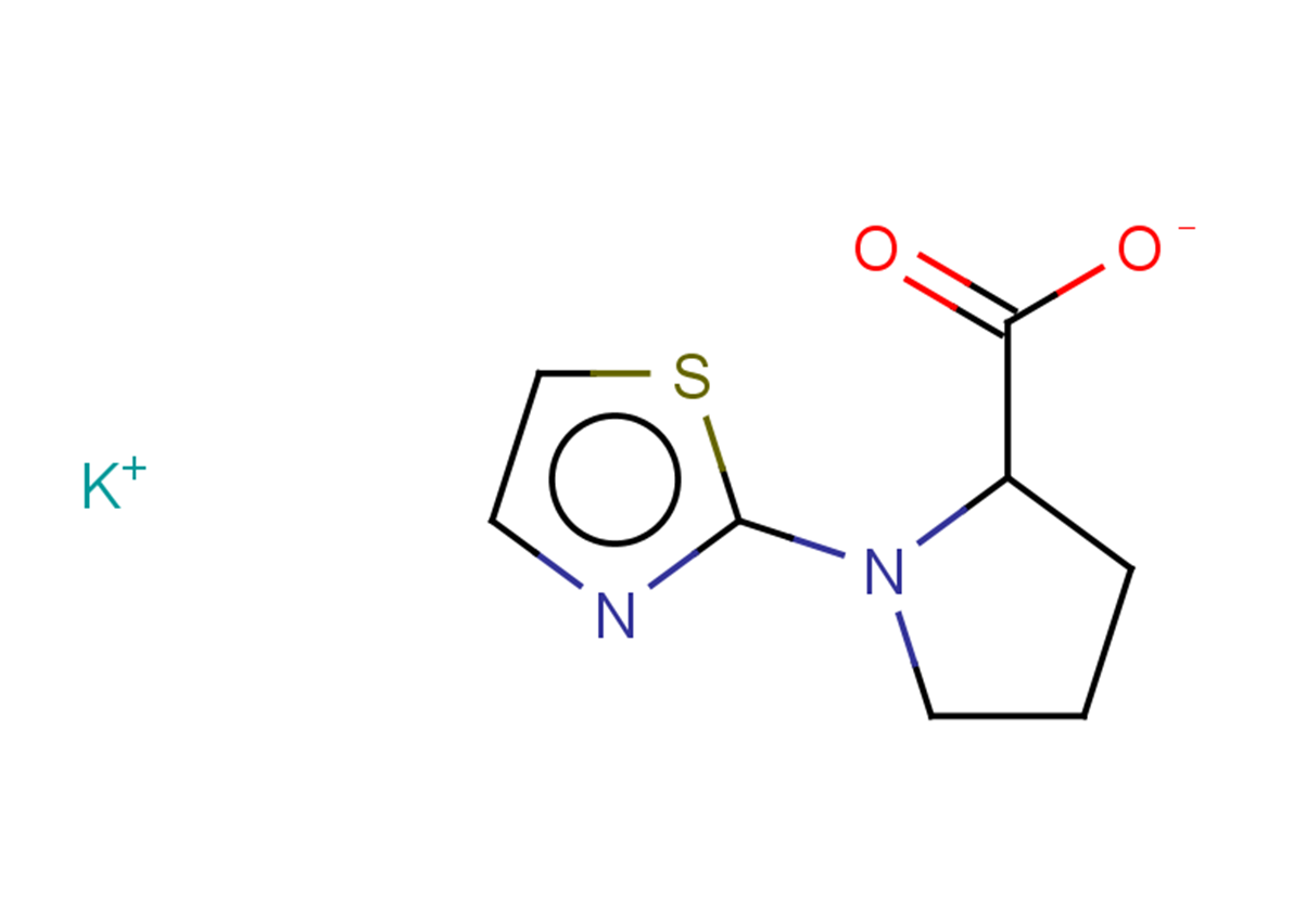 potassium 1-(1,3-thiazol-2-yl)pyrrolidine-2-carboxylate