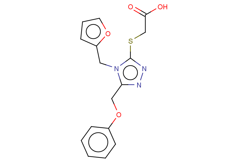 2-{[4-(furan-2-ylmethyl)-5-(phenoxymethyl)-4H-1,2,4-triazol-3-yl]sulfanyl}acetic acid