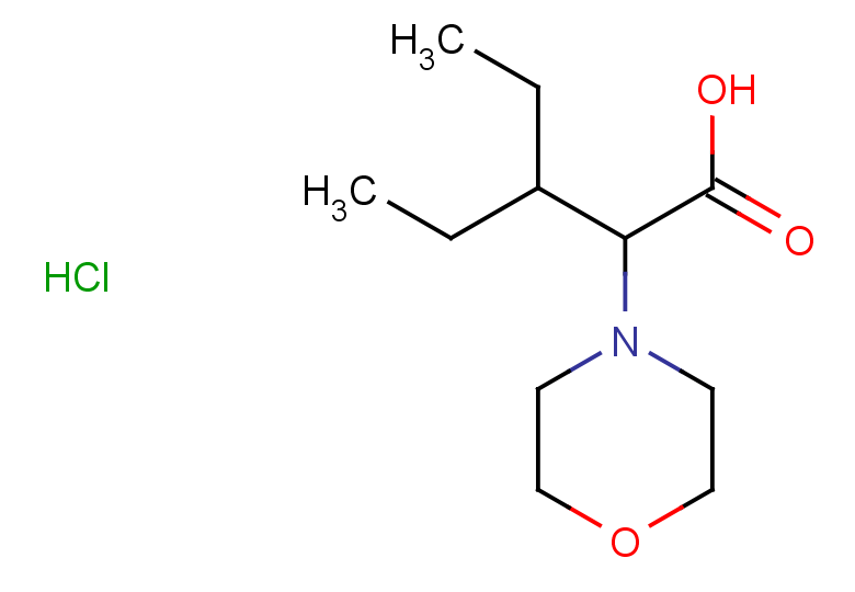 3-ethyl-2-(morpholin-4-yl)pentanoic acid hydrochloride