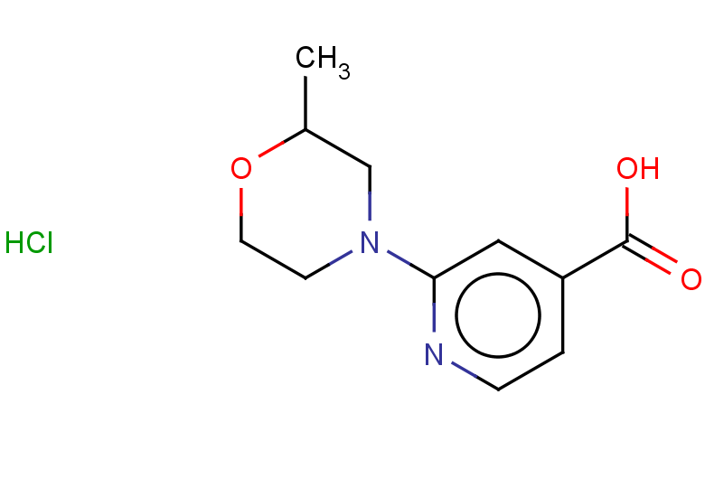 2-(2-methylmorpholin-4-yl)pyridine-4-carboxylic acid hydrochloride