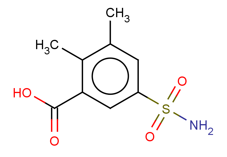 2,3-dimethyl-5-sulfamoylbenzoic acid