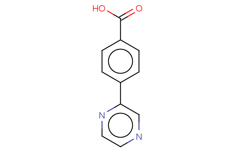 4-(pyrazin-2-yl)benzoic acid