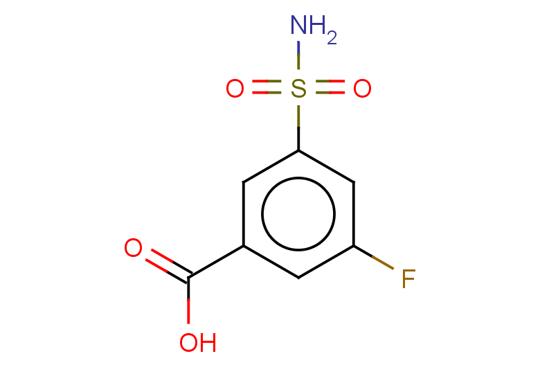 3-fluoro-5-sulfamoylbenzoic acid