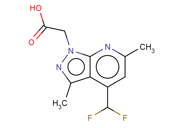 2-[4-(difluoromethyl)-3,6-dimethyl-1H-pyrazolo[3,4-b]pyridin-1-yl]acetic acid