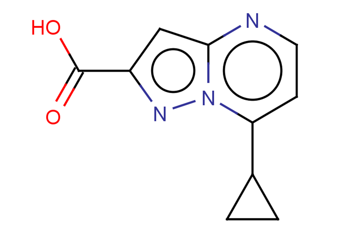 7-cyclopropylpyrazolo[1,5-a]pyrimidine-2-carboxylic acid