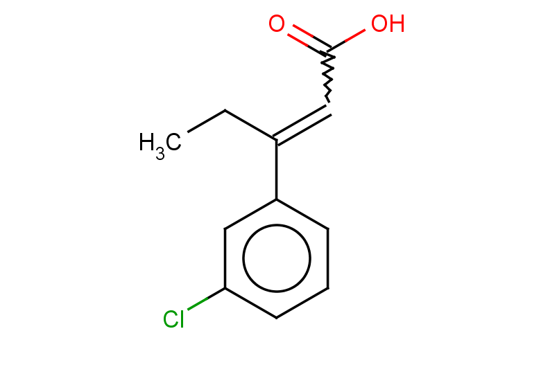 3-(3-chlorophenyl)pent-2-enoic acid, Mixture of isomers
