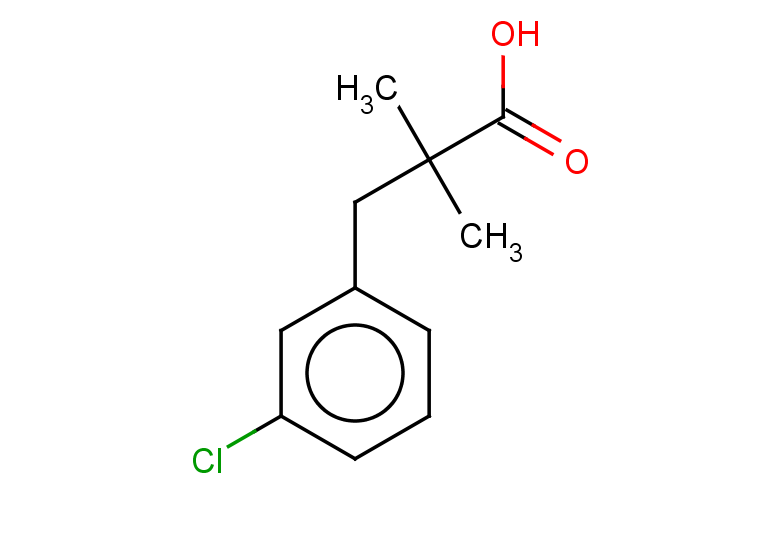 3-(3-chlorophenyl)-2,2-dimethylpropanoic acid
