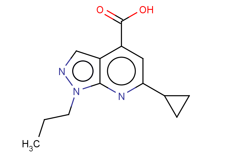 6-cyclopropyl-1-propyl-1H-pyrazolo[3,4-b]pyridine-4-carboxylic acid