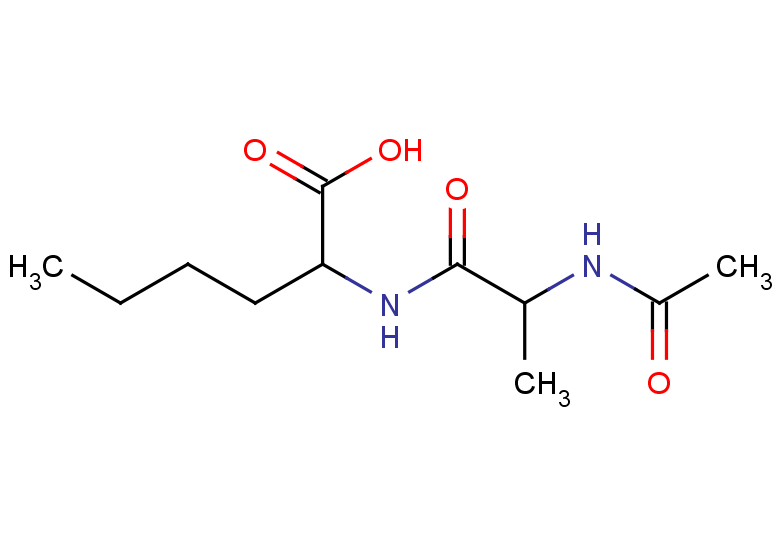 2-(2-acetamidopropanamido)hexanoic acid
