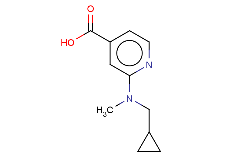 2-[(cyclopropylmethyl)(methyl)amino]pyridine-4-carboxylic acid