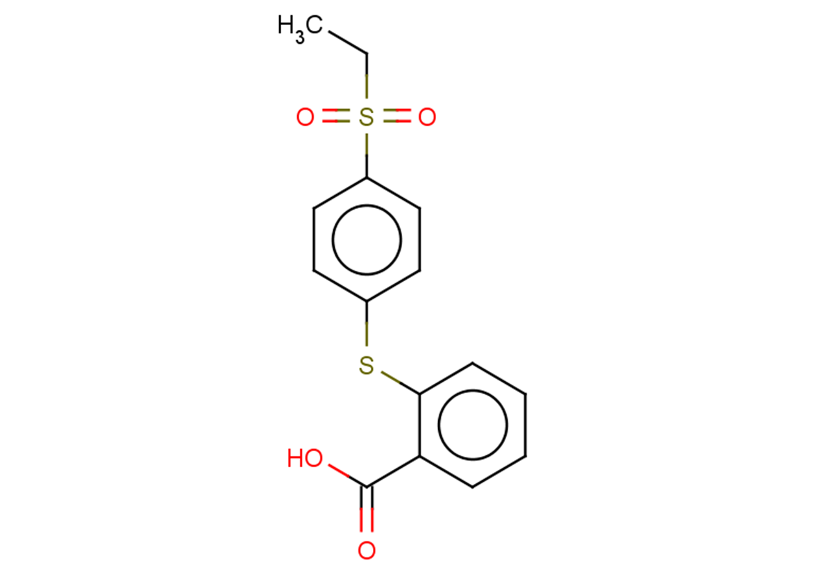 2-{[4-(ethanesulfonyl)phenyl]sulfanyl}benzoic acid