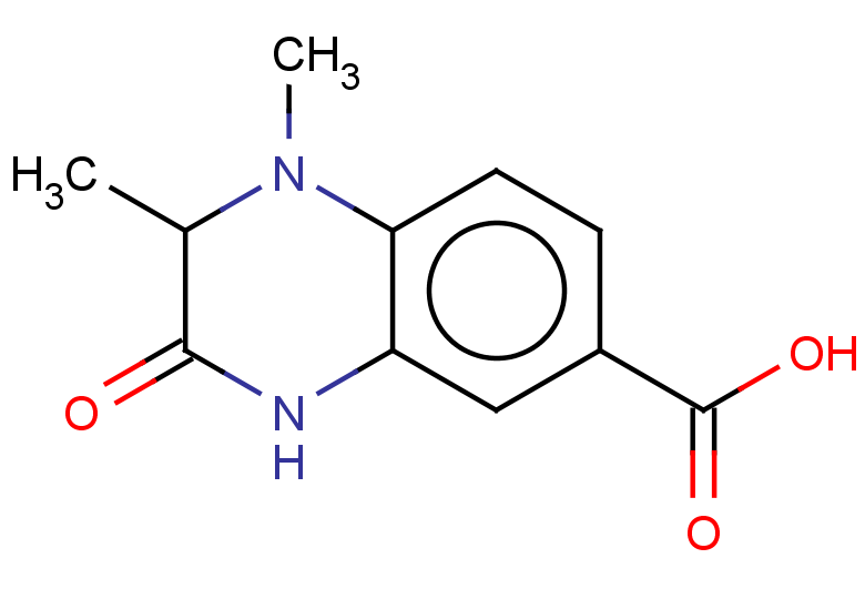 1,2-dimethyl-3-oxo-1,2,3,4-tetrahydroquinoxaline-6-carboxylic acid