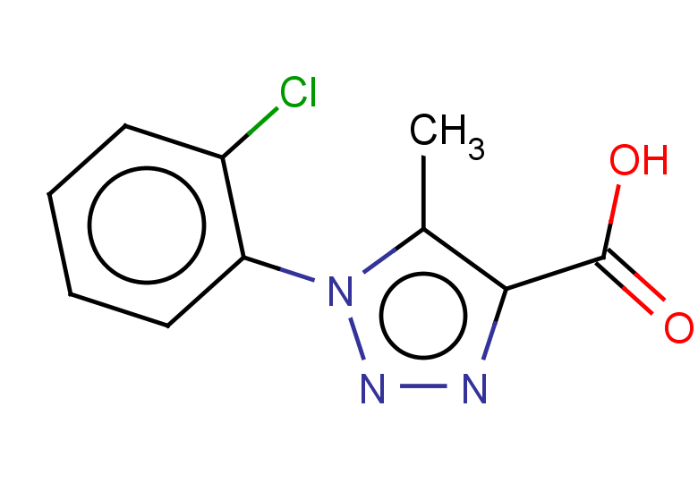 1-(2-chlorophenyl)-5-methyl-1H-1,2,3-triazole-4-carboxylic acid