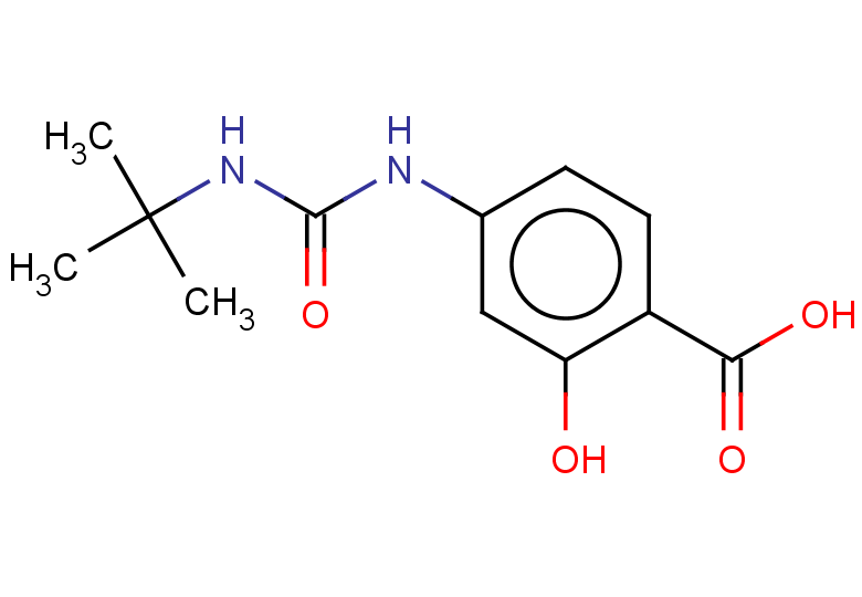 4-[(tert-butylcarbamoyl)amino]-2-hydroxybenzoic acid