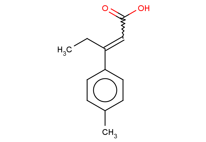 3-(4-methylphenyl)pent-2-enoic acid