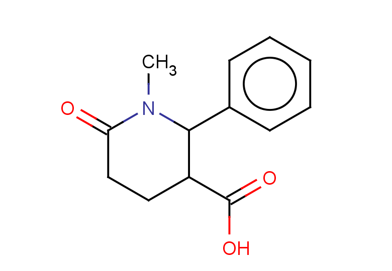 1-methyl-6-oxo-2-phenylpiperidine-3-carboxylic acid, Mixture of diastereomers