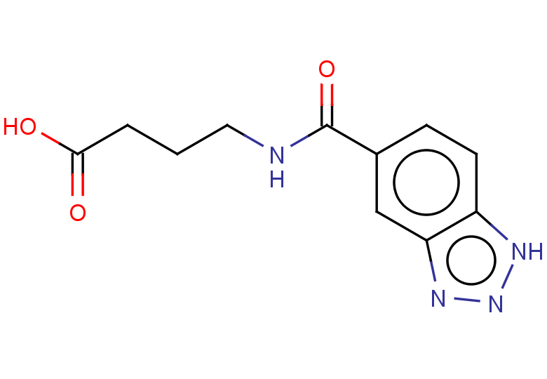 4-(1H-1,2,3-benzotriazol-5-ylformamido)butanoic acid