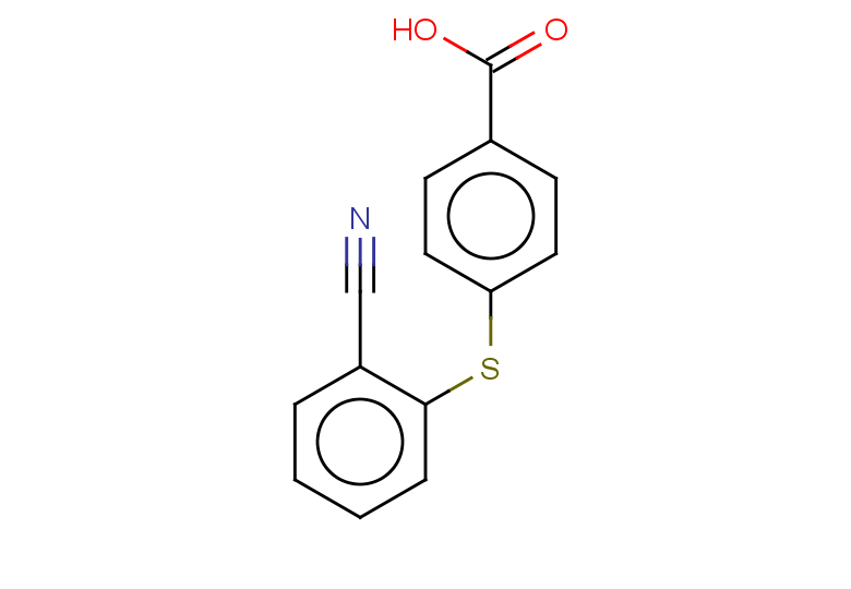 4-[(2-cyanophenyl)sulfanyl]benzoic acid