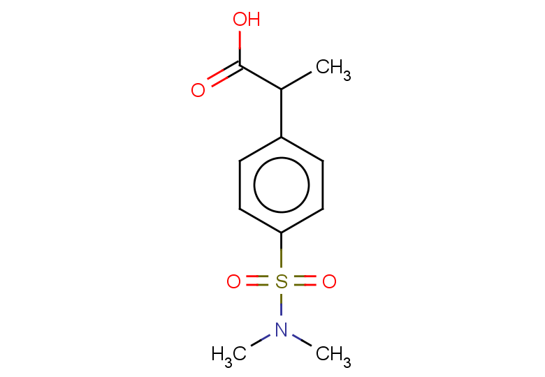 2-[4-(dimethylsulfamoyl)phenyl]propanoic acid