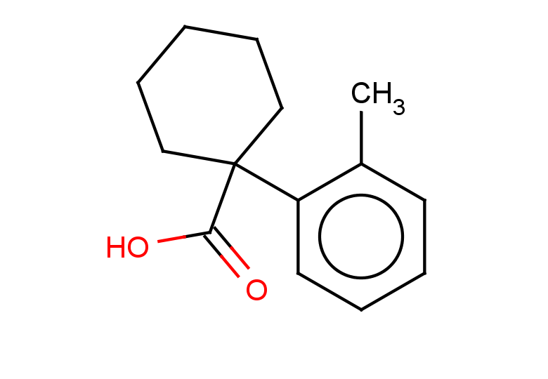 1-(2-methylphenyl)cyclohexane-1-carboxylic acid