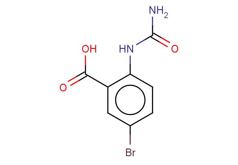 5-bromo-2-(carbamoylamino)benzoic acid