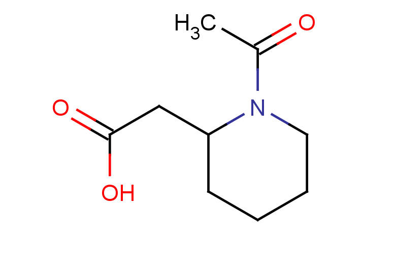 2-(1-acetylpiperidin-2-yl)acetic acid