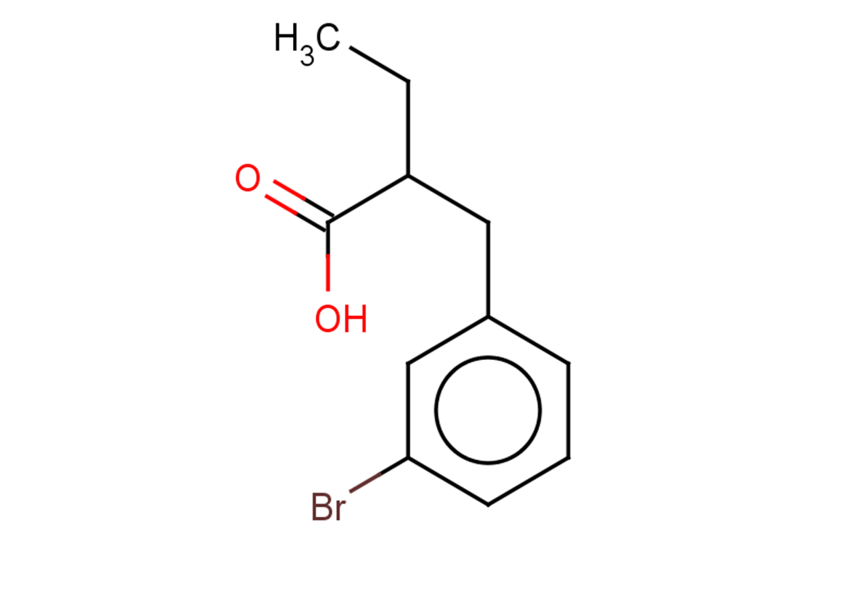 2-[(3-bromophenyl)methyl]butanoic acid